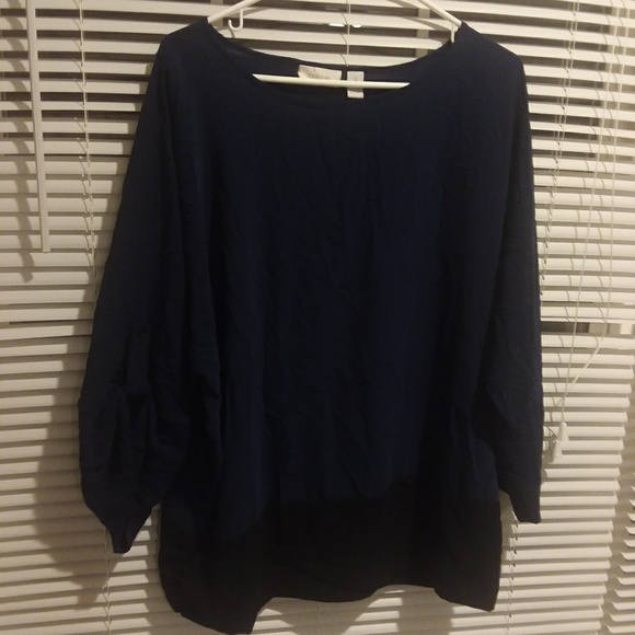 Chico's Tops - Chico's Navy Blouse